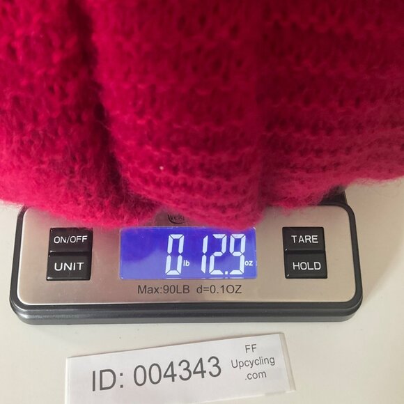 Free People S V-Neck Oversized Knit Sweater All Mine Hot Pink Alpaca Bl Slouchy - Picture 10 of 10